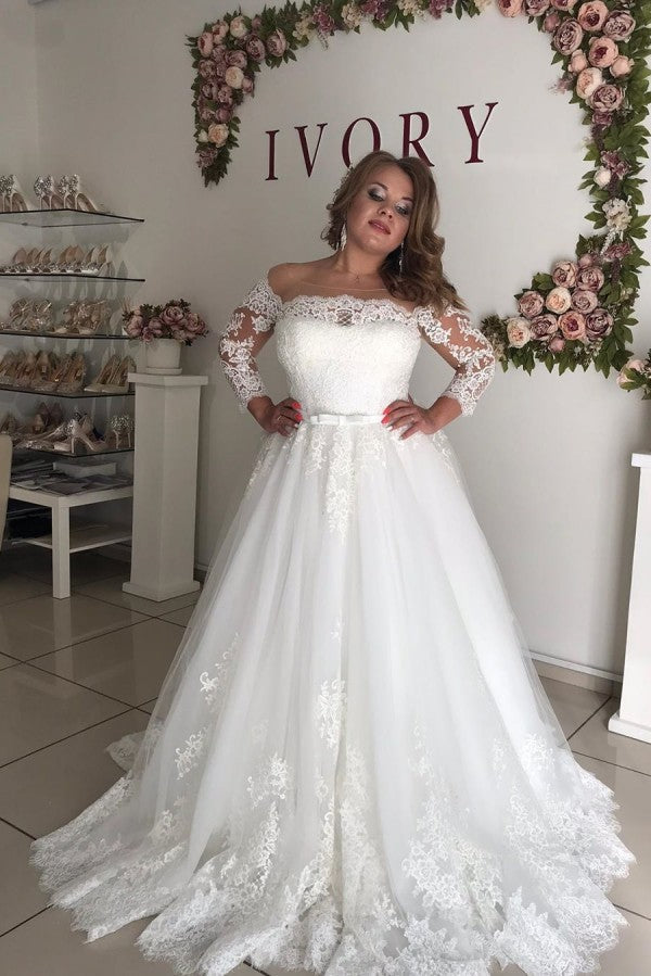Plus Size Wedding Dresses, Full Figure Big Bridal gowns online –  showprettydress