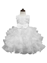 Jewel Neck Sleeveless Ouganza Kids Social Party Dresses-showprettydress